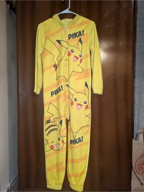Pokemon Pikachu Onesie Pajamas